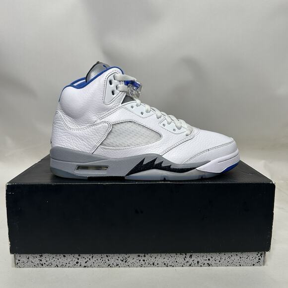 Nike Air Jordan 5 Retro “Stealth 2.0/White Blue Grey”